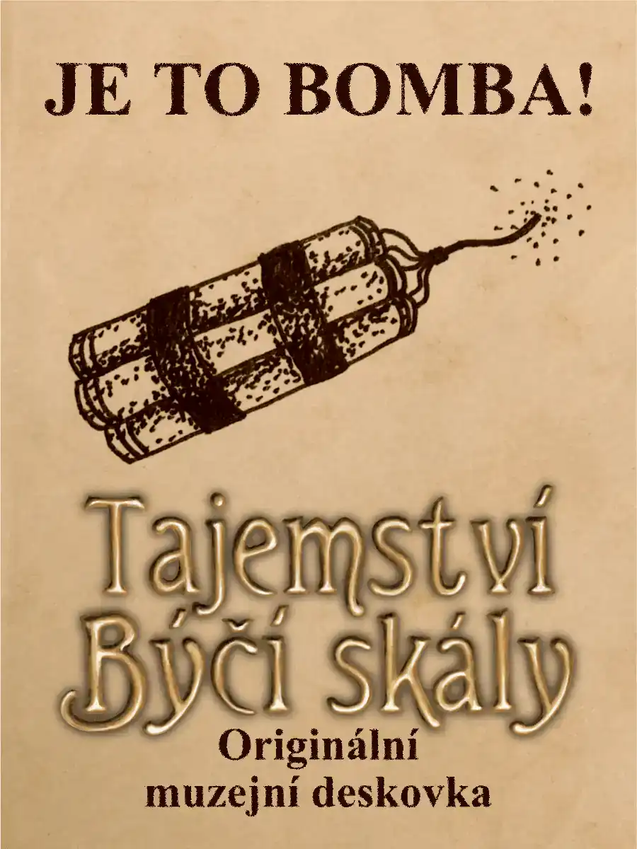 leták: Tajemství býčí skály