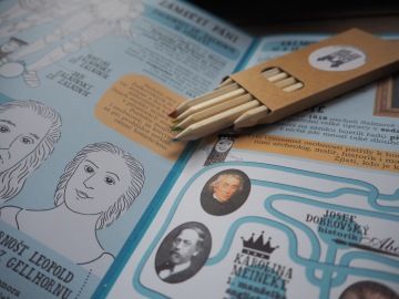 omalovánky - sešit - S pastelkami po památkách