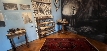 Pohled do expozice o Moravském Švýcarsku